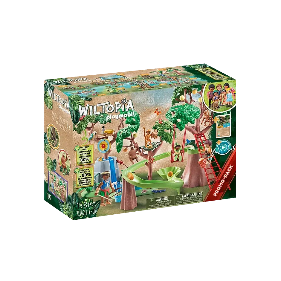 Playmobil-Wiltopia - Tropical Jungle Playground-71142-Legacy Toys