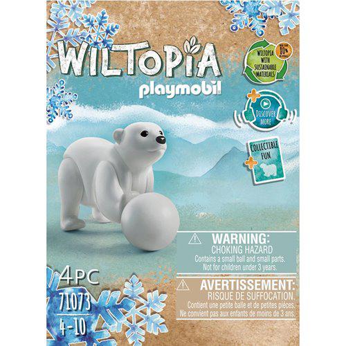 Playmobil-Wiltopia - Young Polar Bear-71073-Legacy Toys