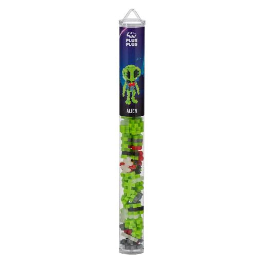 Plus-Plus USA-Plus-Plus Tube - Alien-04231-Legacy Toys