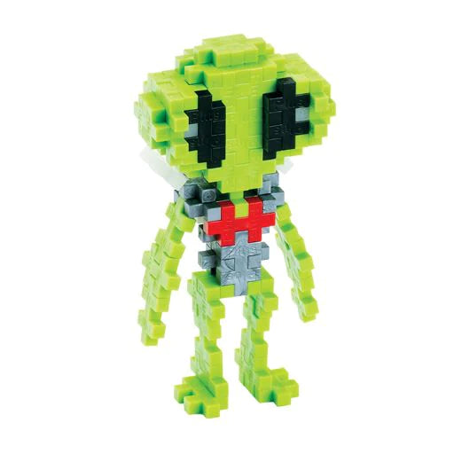 Plus-Plus USA-Plus-Plus Tube - Alien-04231-Legacy Toys