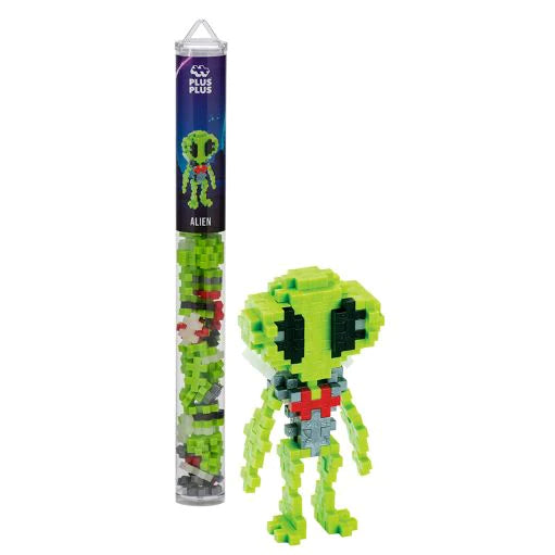 Plus-Plus USA-Plus-Plus Tube - Alien-04231-Legacy Toys