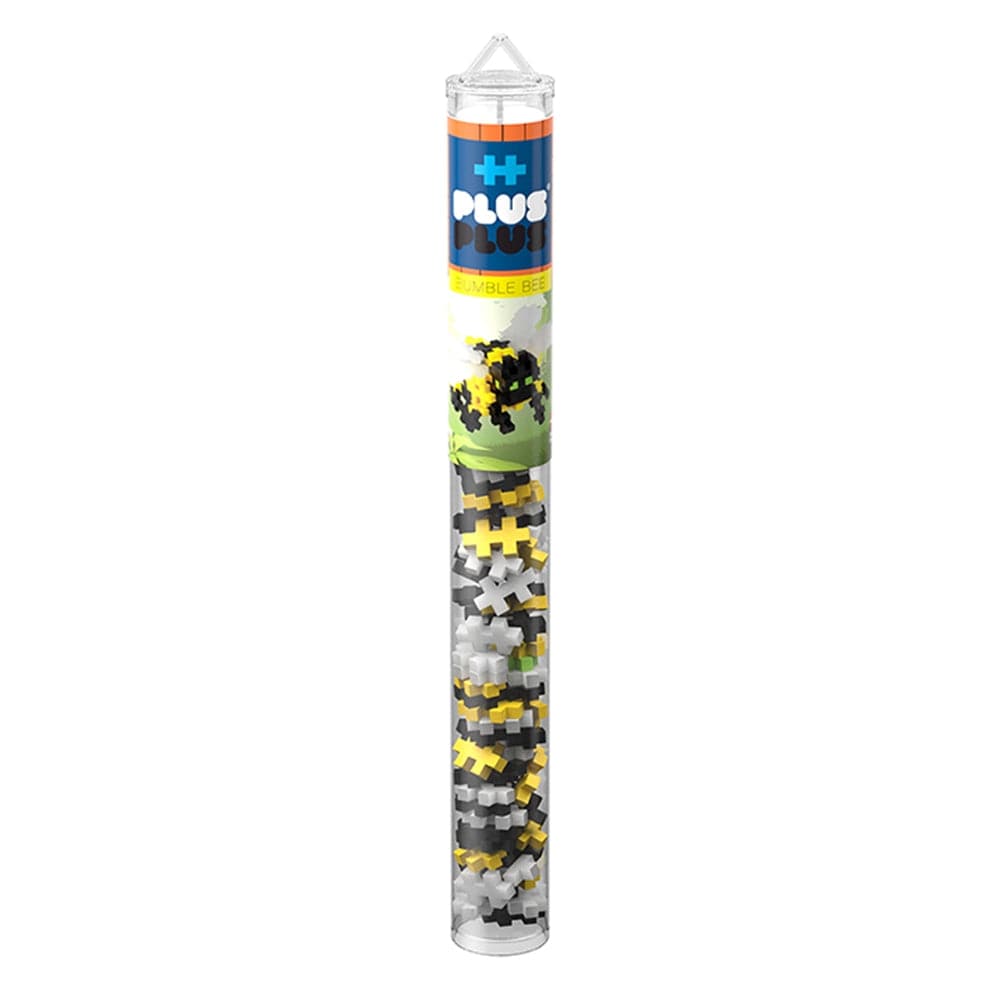 Plus-Plus USA-Plus-Plus Tube - Bumble Bee-04237-Legacy Toys