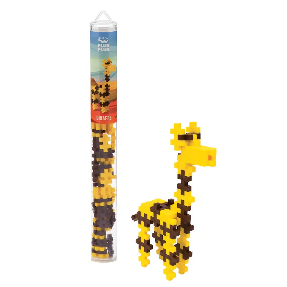 Plus-Plus USA-Plus-Plus Tube - Giraffe-04120-Legacy Toys