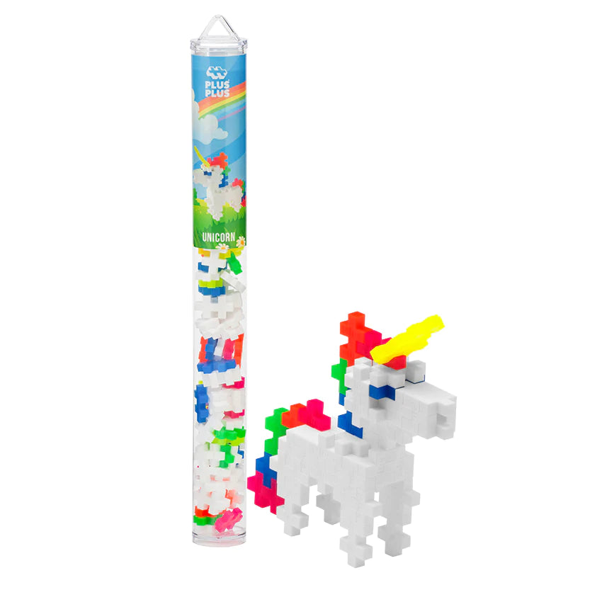 Plus-Plus USA-Plus-Plus Tube - Unicorn-04144-Legacy Toys