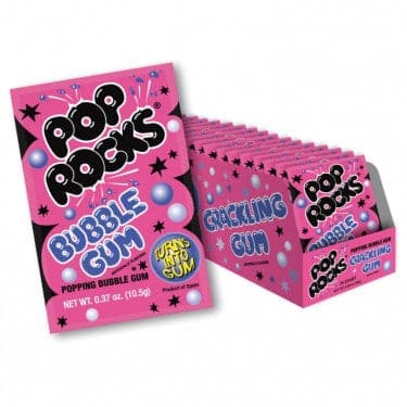 Pop Rocks-Pop Rocks Bubble Gum 0.33 oz. Bag-400292-Legacy Toys