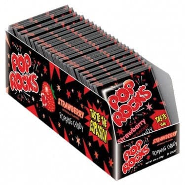 Pop Rocks-Pop Rocks Strawberry 0.33 oz. Bag-400294-Legacy Toys