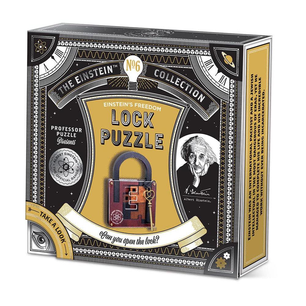 Professor Puzzle-Einstein's Lock Puzzle-EIN0290-Legacy Toys