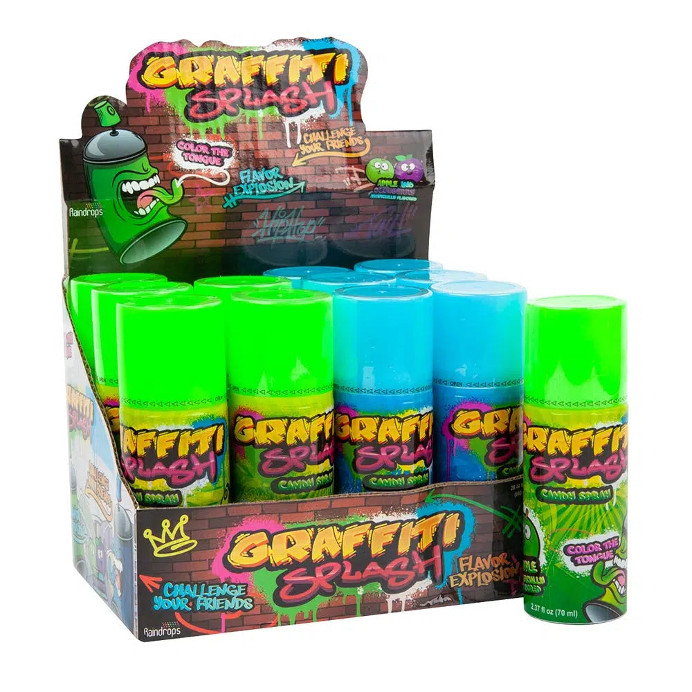 Raindrops-Graffiti Splash 2.35 oz. Can-R14004-12-Box of 12-Legacy Toys