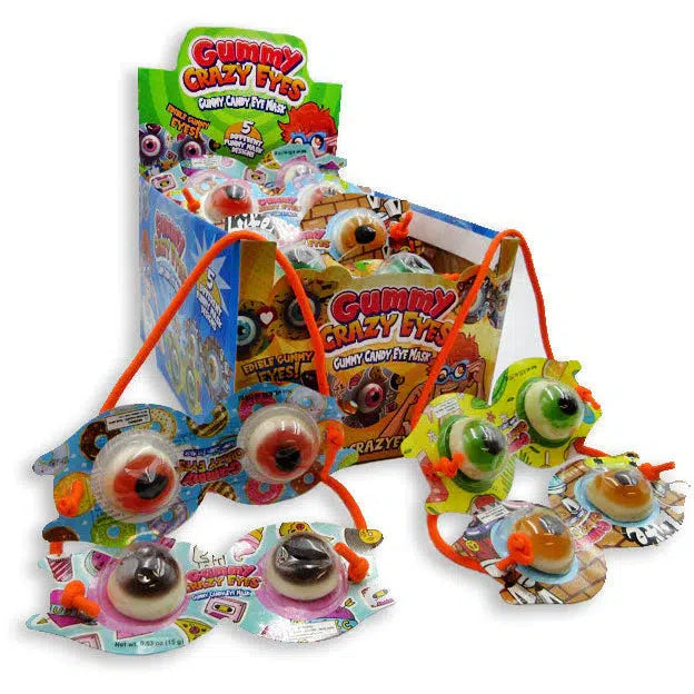 Raindrops-Gummy Crazy Eyes 0.53 oz.-R14010-30-Box of 30-Legacy Toys
