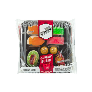 RAINDROPS GUMMY MINI CANDY SUSHI 3OZ