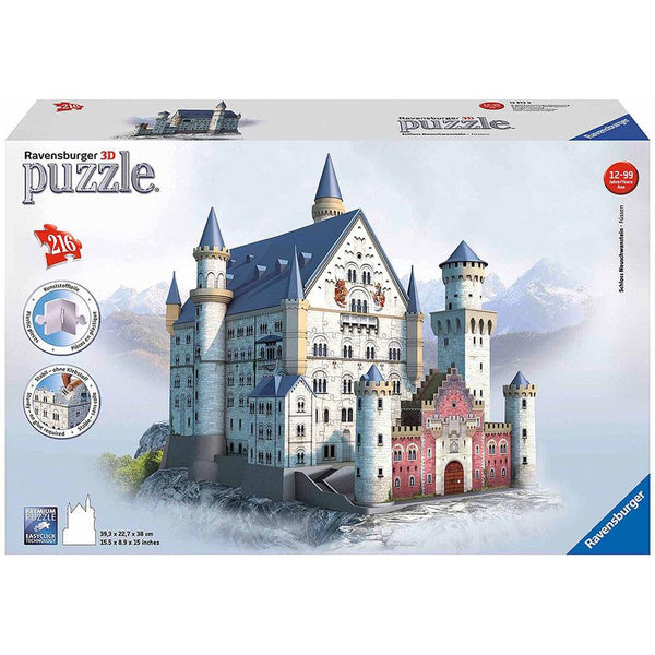 Ravensburger 3D Neuschwanstein Castle 216 Piece Puzzle