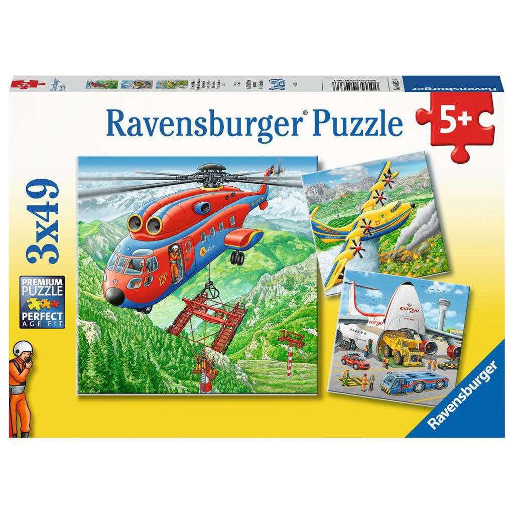 Ravensburger-Above the Clouds - 3x49 Piece Puzzle-5033-Legacy Toys