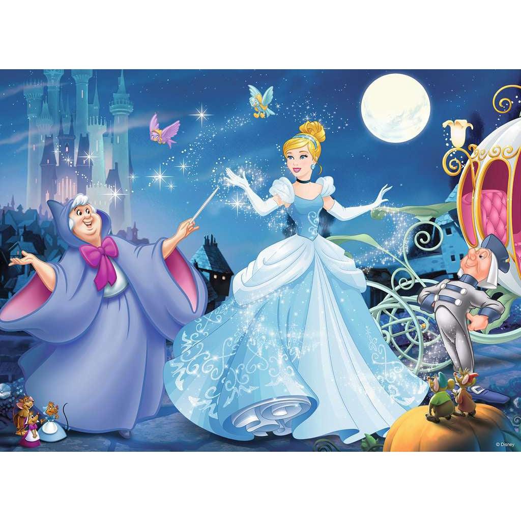 Ravensburger-Adorable Cinderella - 100 Piece Puzzle-13671-Legacy Toys