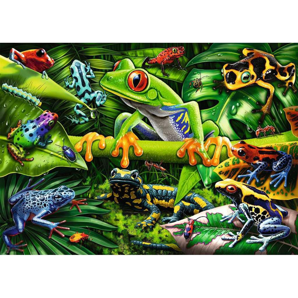 Ravensburger-Amazing Amphibians 35 Piece Puzzle-5174-Legacy Toys