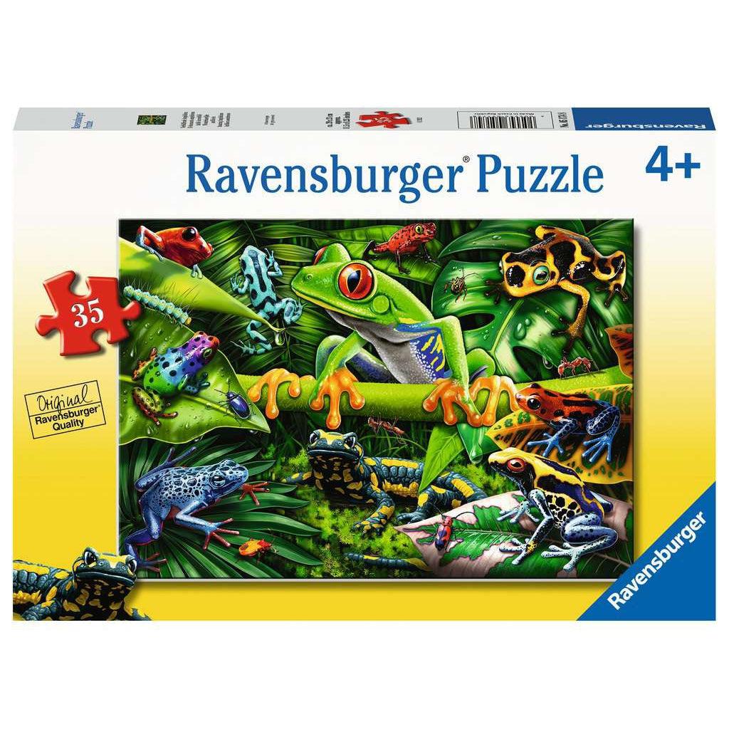 Ravensburger-Amazing Amphibians 35 Piece Puzzle-5174-Legacy Toys