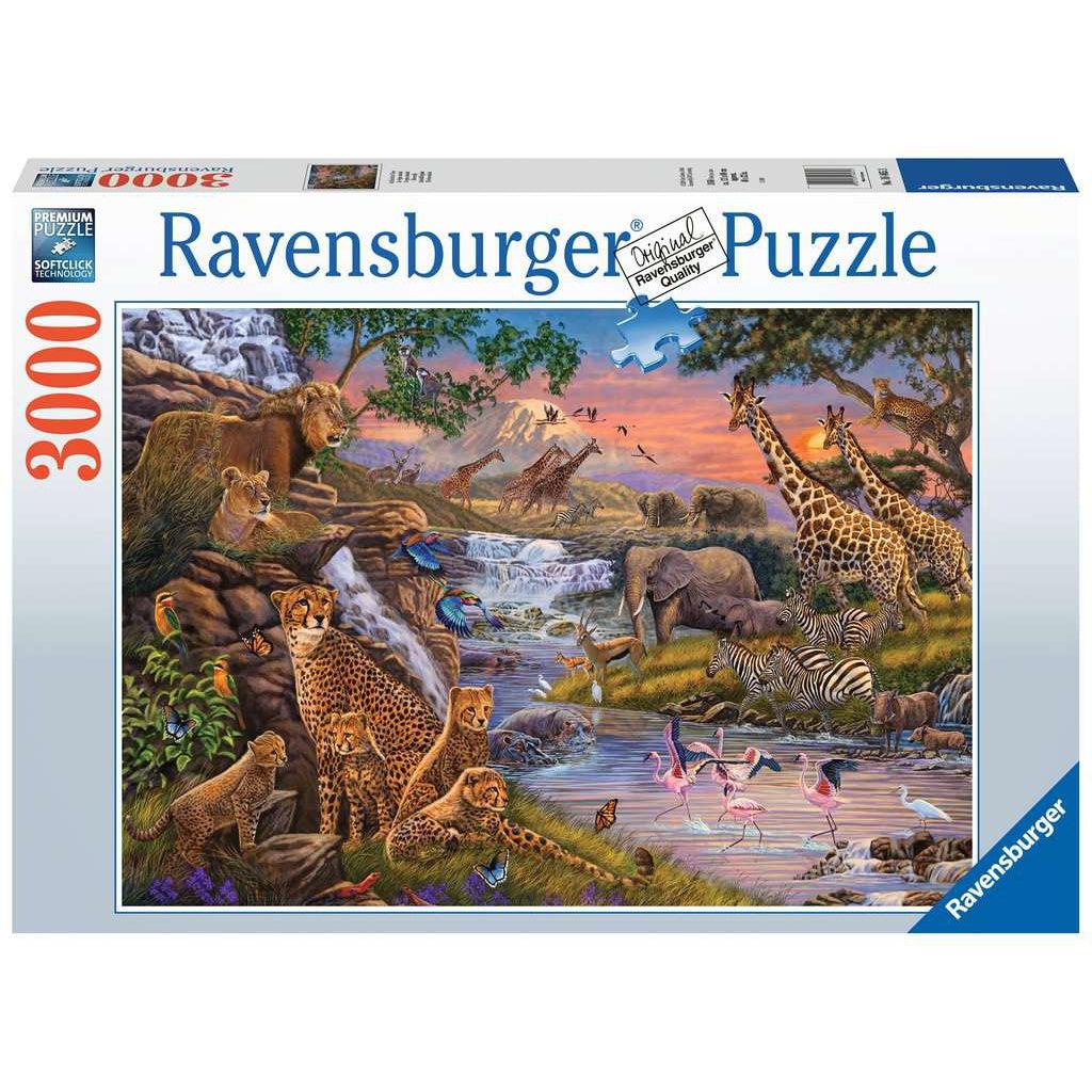 Ravensburger-Animal Kingdom - 3000 Piece Puzzle-16465-Legacy Toys