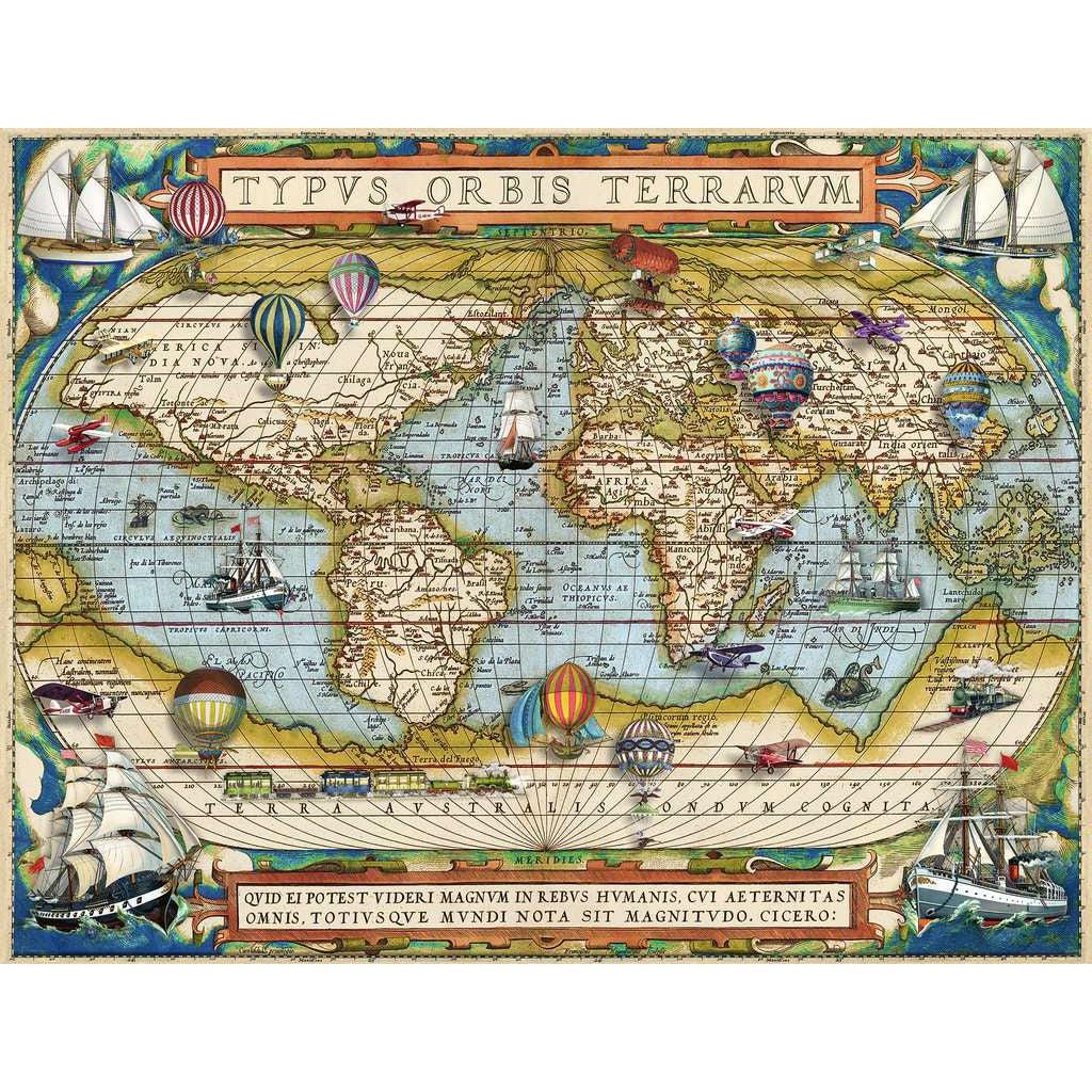 Ravensburger-Around the World 2000 Piece Puzzle-16825-Legacy Toys