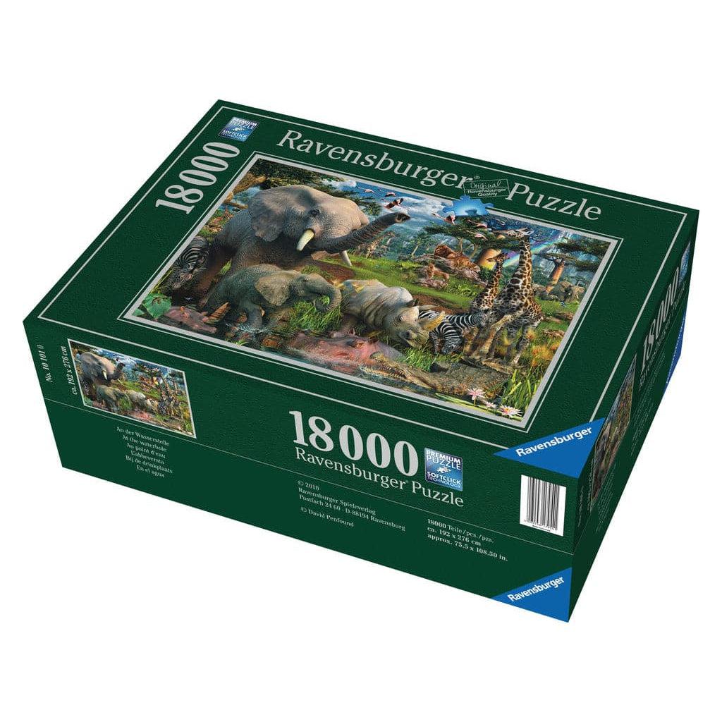Ravensburger-At the Waterhole - 18,000 Piece Puzzle-17823-Legacy Toys