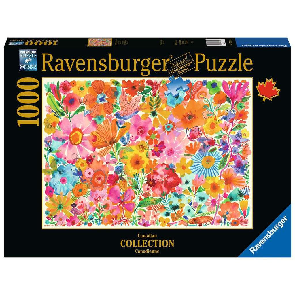 Ravensburger-Canadian Collection: Blossoming Beauties 1000 Piece Puzzle-17470-Legacy Toys