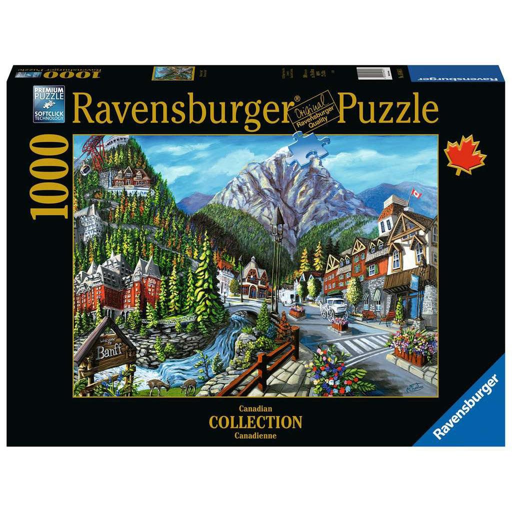 Ravensburger-Canadian Collection: Welcome to Banff 1000 Piece Puzzle-16481-Legacy Toys