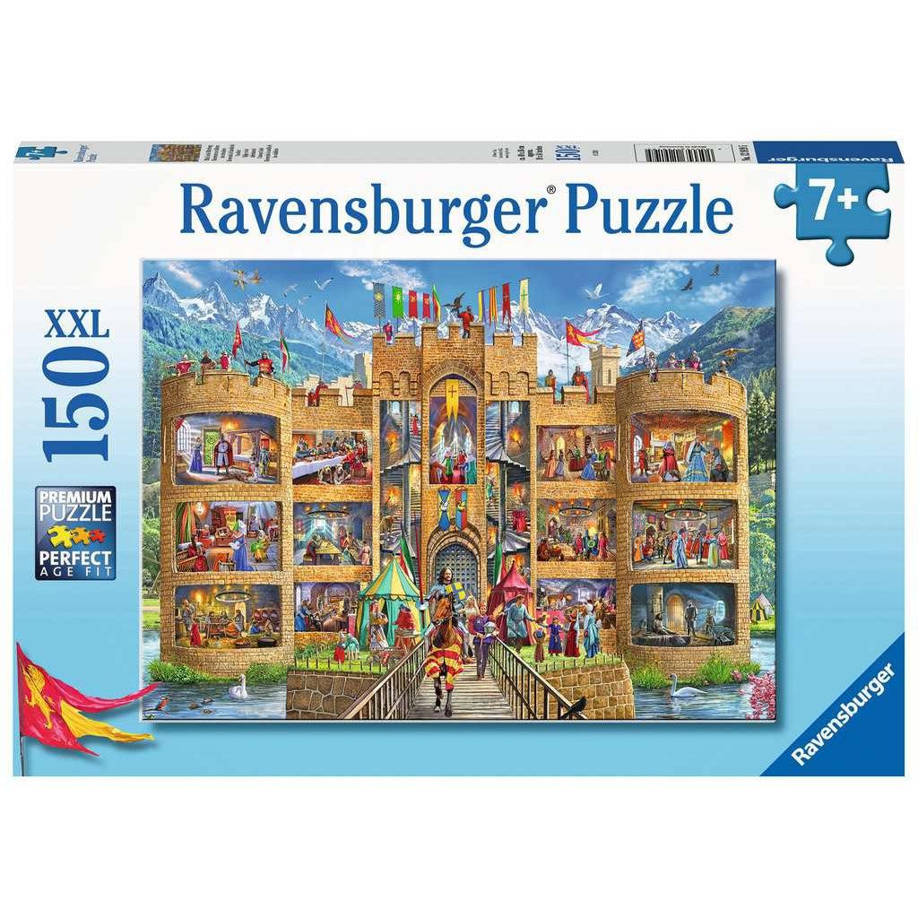 Ravensburger-Cutaway Castle 150 Piece Puzzle-12919-Legacy Toys