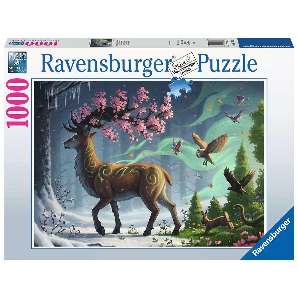 Ravensburger-Deer of Spring 1000 Piece Puzzle-17385-Legacy Toys