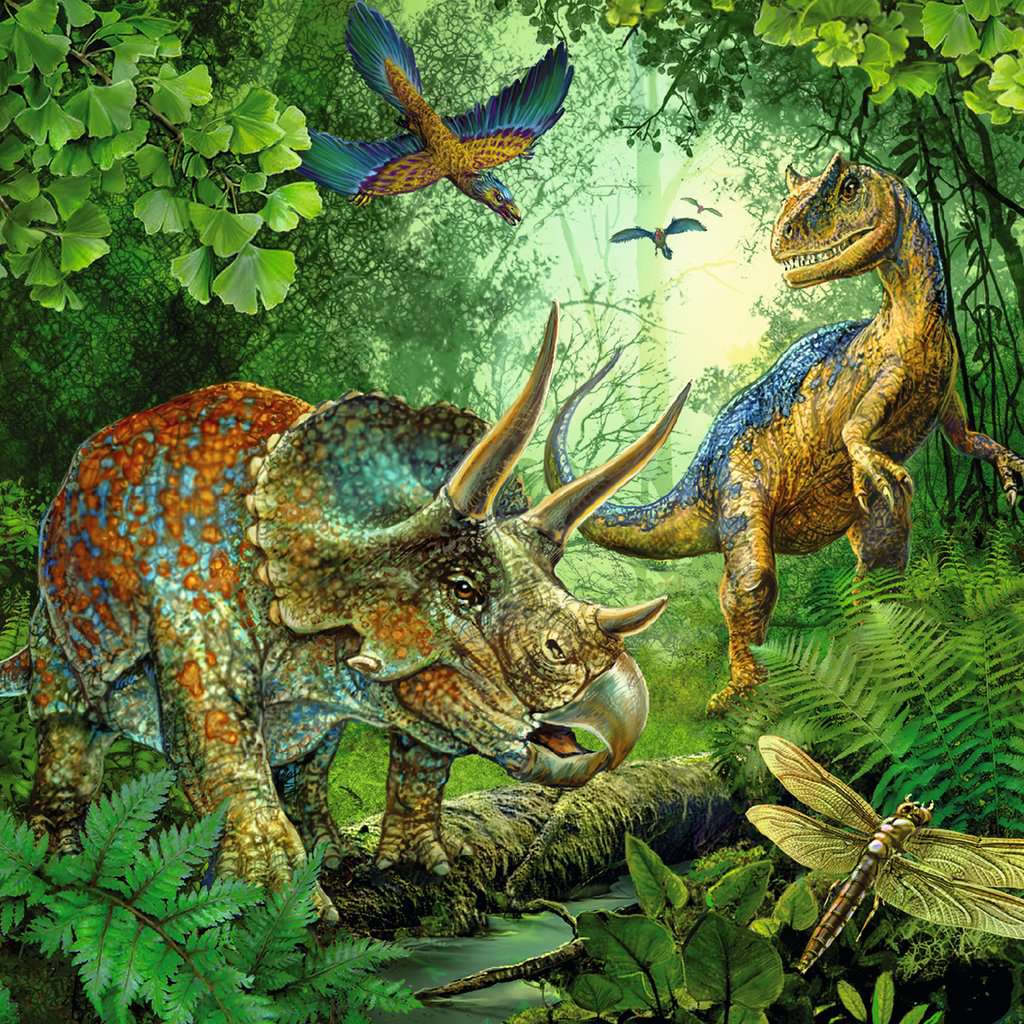 Ravensburger-Dinosaur Fascination - 3x49 Piece Puzzles-9317-Legacy Toys