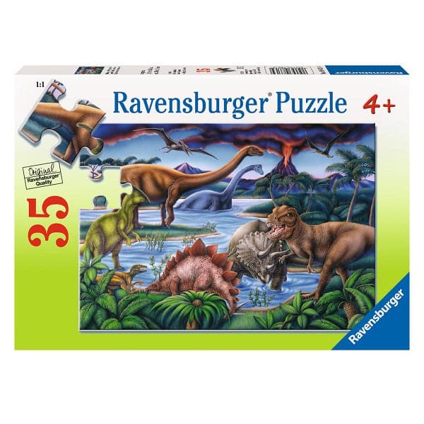 Ravensburger-Dinosaur Playground - 35 Piece Puzzle-8613-Legacy Toys