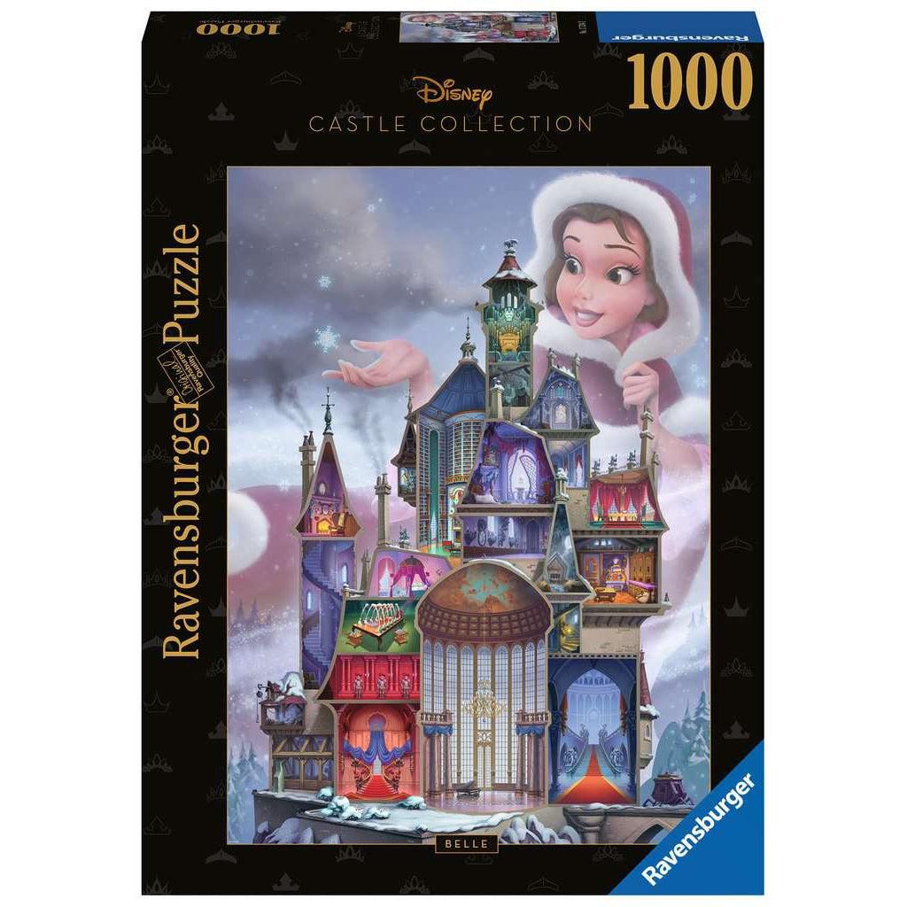 Ravensburger-Disney Castles: Belle 1000 Piece Puzzle-17334-Legacy Toys