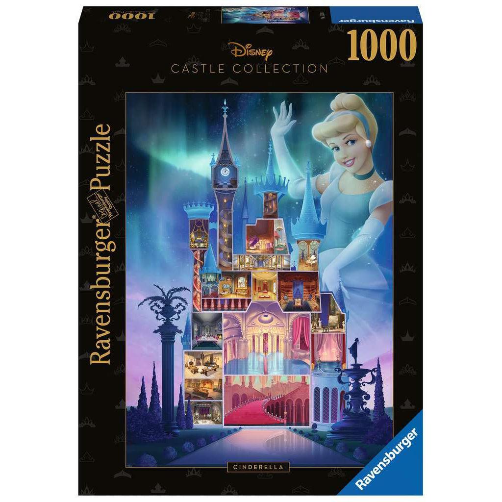 Ravensburger-Disney Castles: Cinderella 1000 Piece Puzzle-17331-Legacy Toys