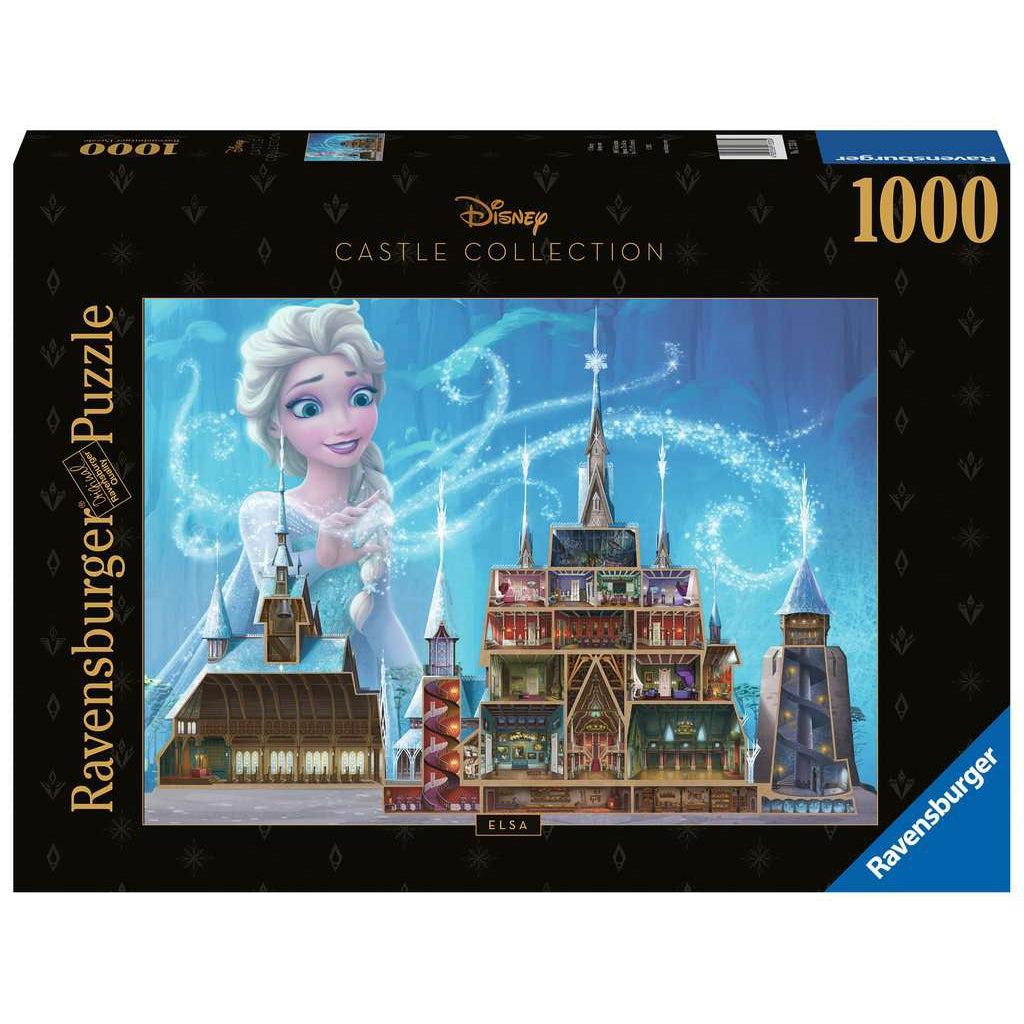 Ravensburger-Disney Castles: Elsa 1000 Piece Puzzle-17333-Legacy Toys