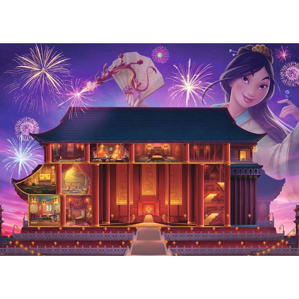 Ravensburger-Disney Castles: Mulan 1000 Piece Puzzle-17332-Legacy Toys