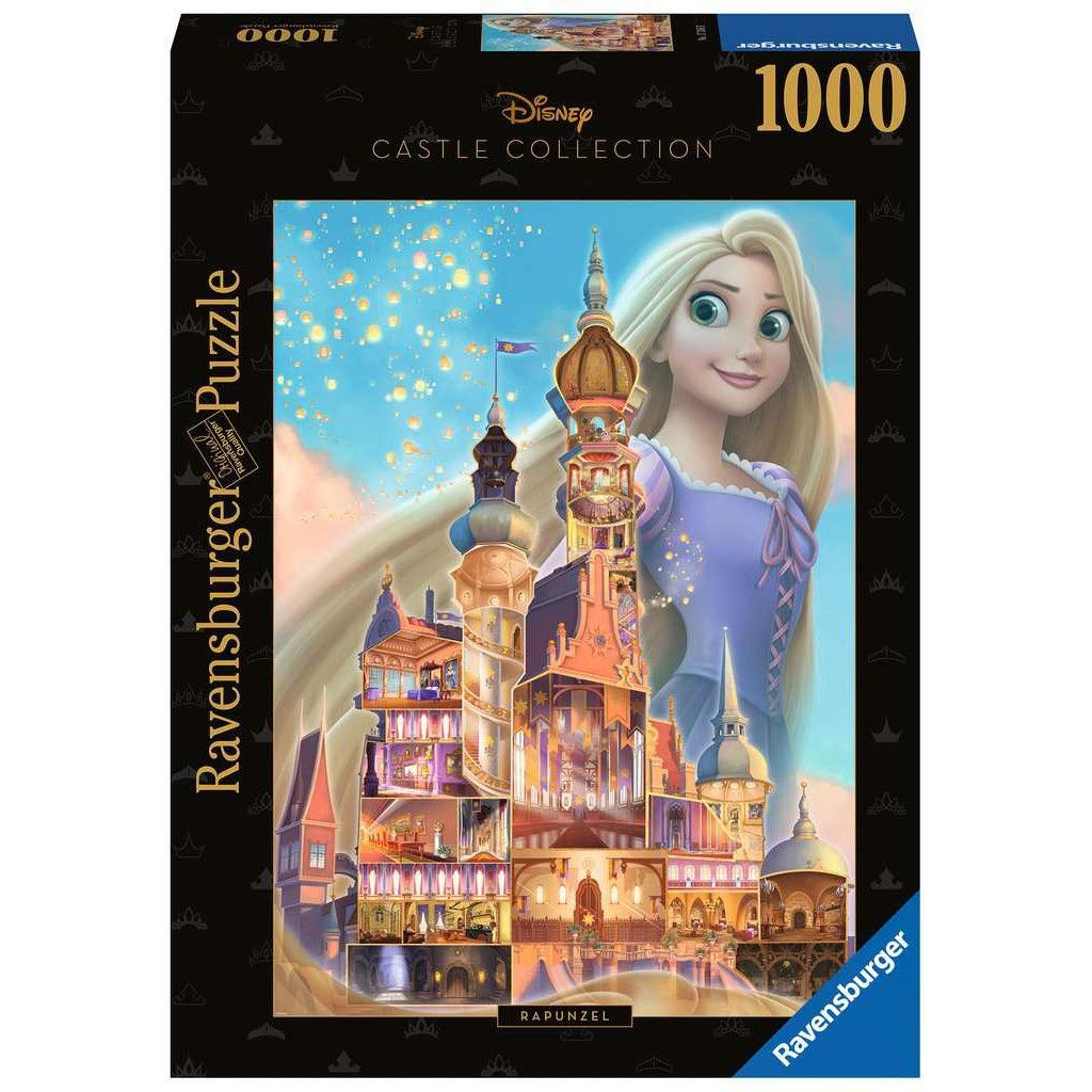 Ravensburger-Disney Castles: Rapunzel 1000 Piece Puzzle-17336-Legacy Toys