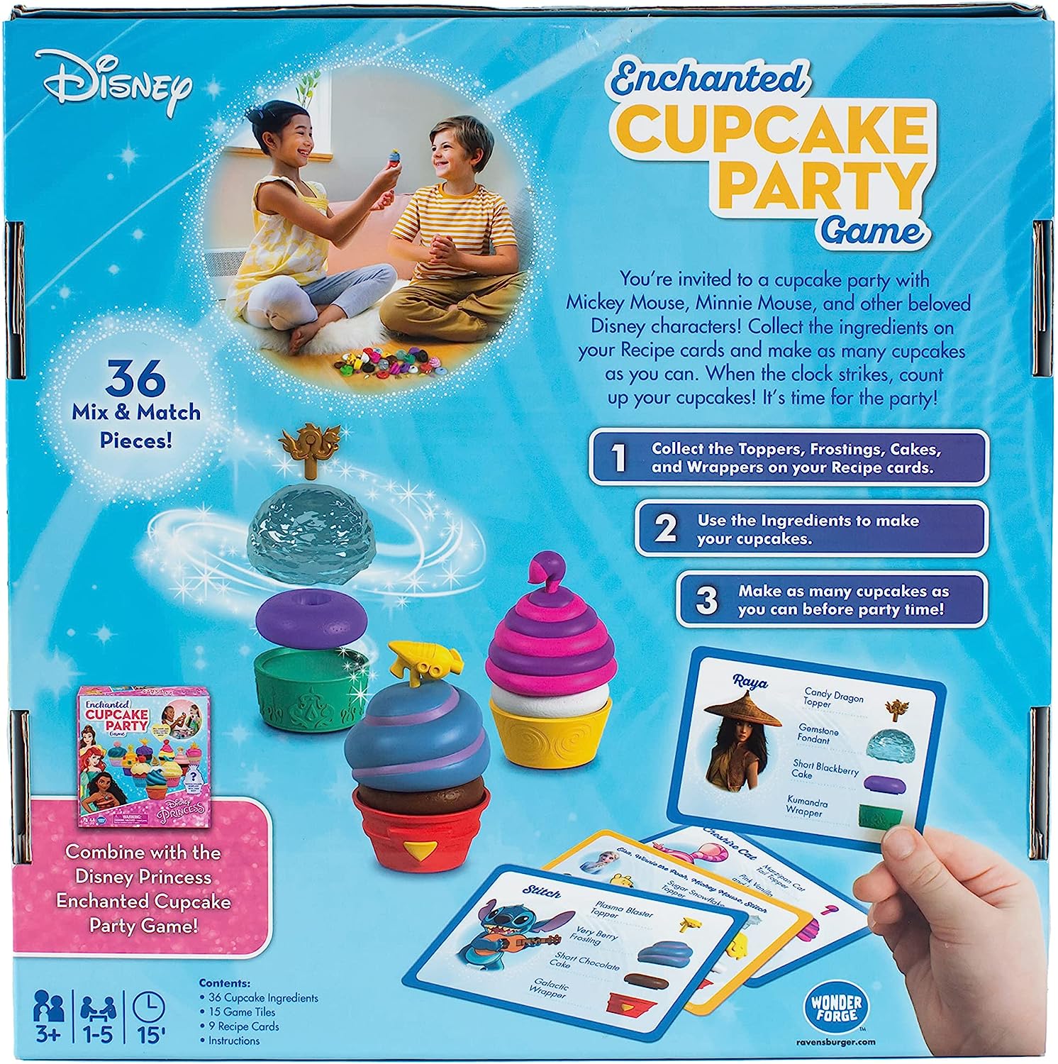 Ravensburger-Disney Enchanted Cupcake Party-60001951-Legacy Toys
