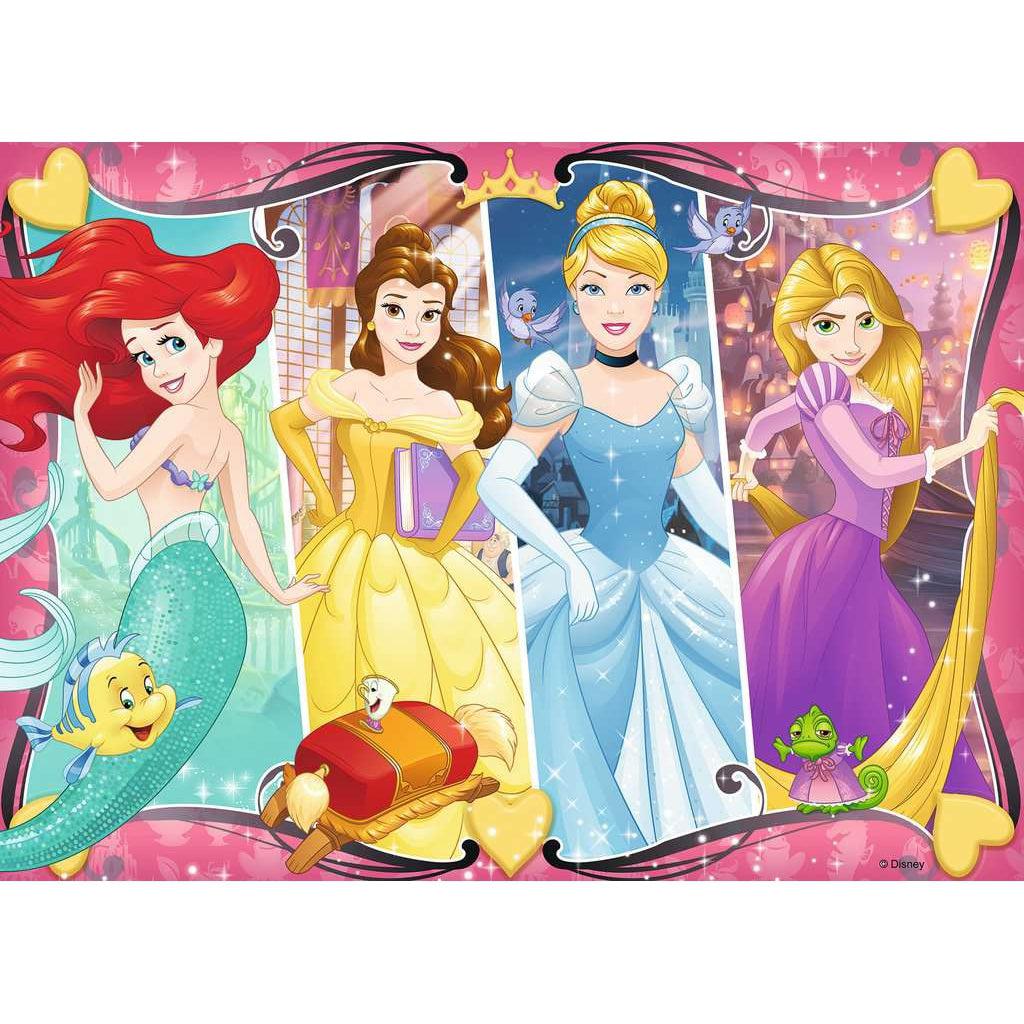 Ravensburger-Disney Princess - Heartsong 60 Piece Glitter Puzzle-9632-Legacy Toys