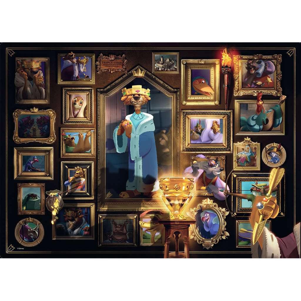 Ravensburger-Disney Villainous: Prince John 1000 Piece Puzzle-15024-Legacy Toys