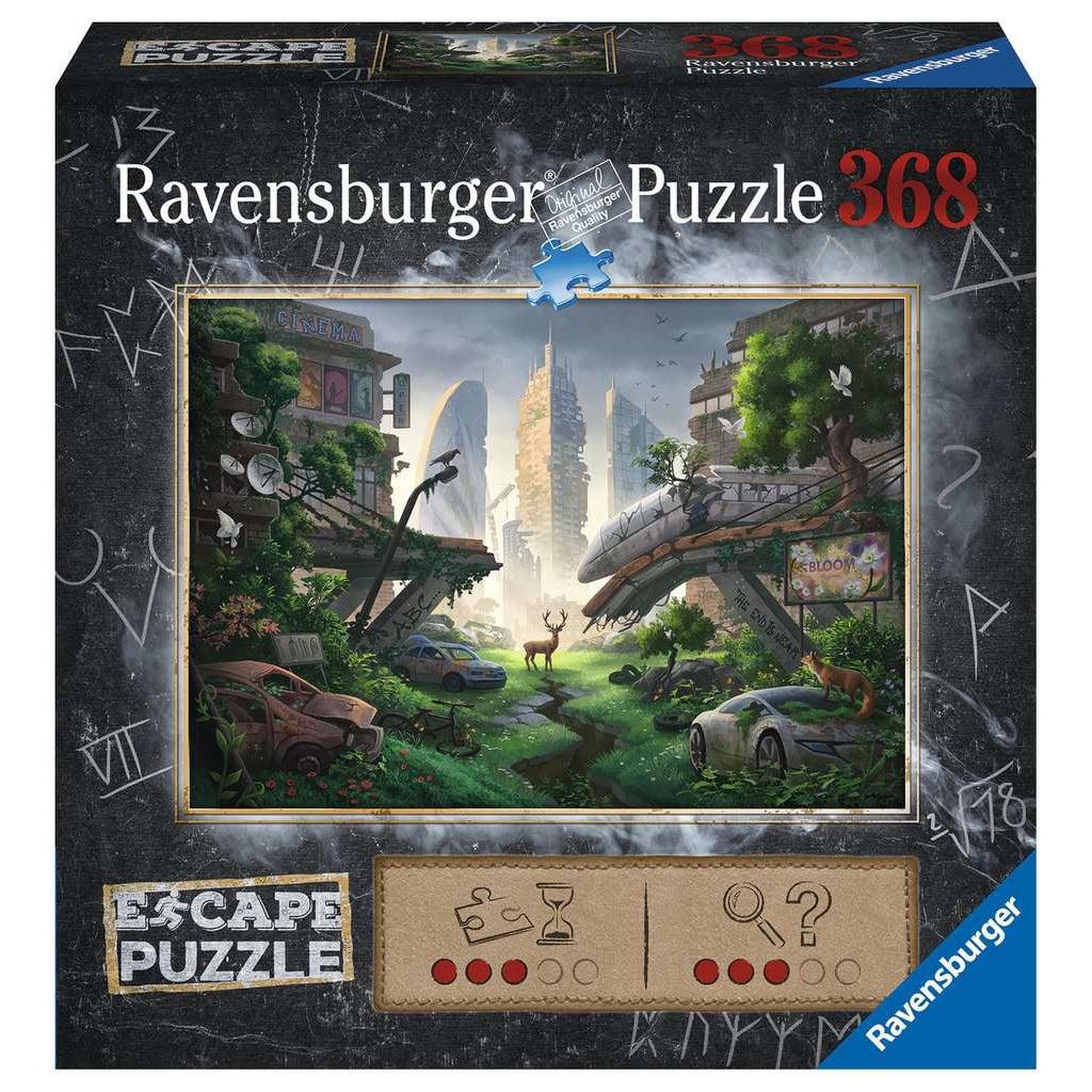 Ravensburger-Escape Puzzle: Desolated City - 368 Piece Puzzle-17279-Legacy Toys