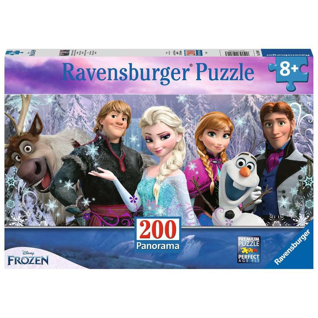 Ravensburger-Frozen Friends 200 Piece Panorama Puzzle-12801-Legacy Toys