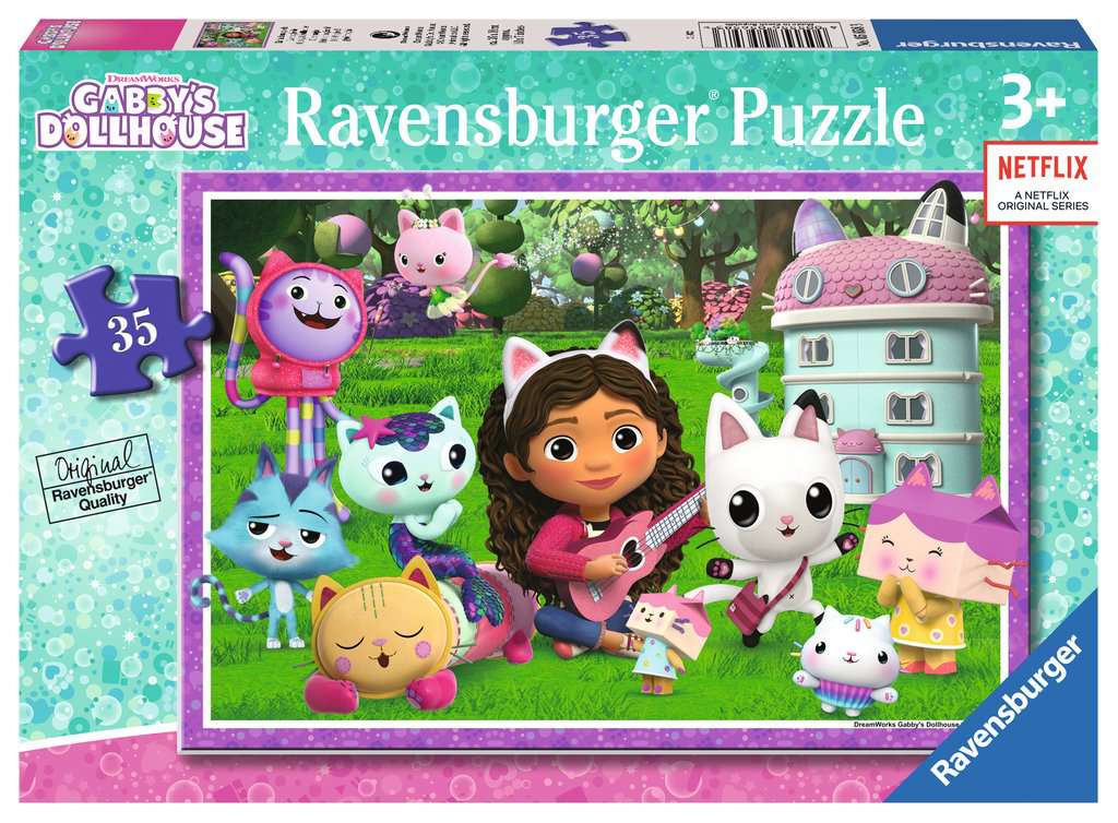 Ravensburger-Gabby's Dollhouse - 35 Piece Puzzle-5658-Legacy Toys