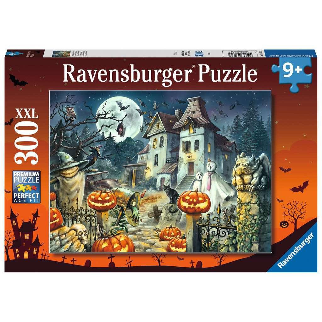 Ravensburger-Halloween House Seasonal 300 Piece Puzzle-13264-Legacy Toys