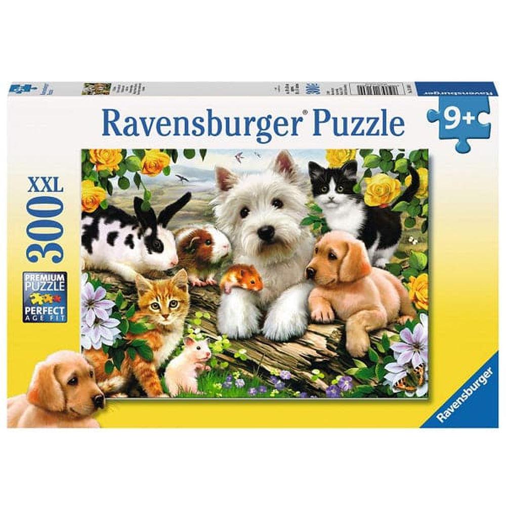 Ravensburger-Happy Animal Buddies - 300 Piece XXL Puzzle-13160-Legacy Toys