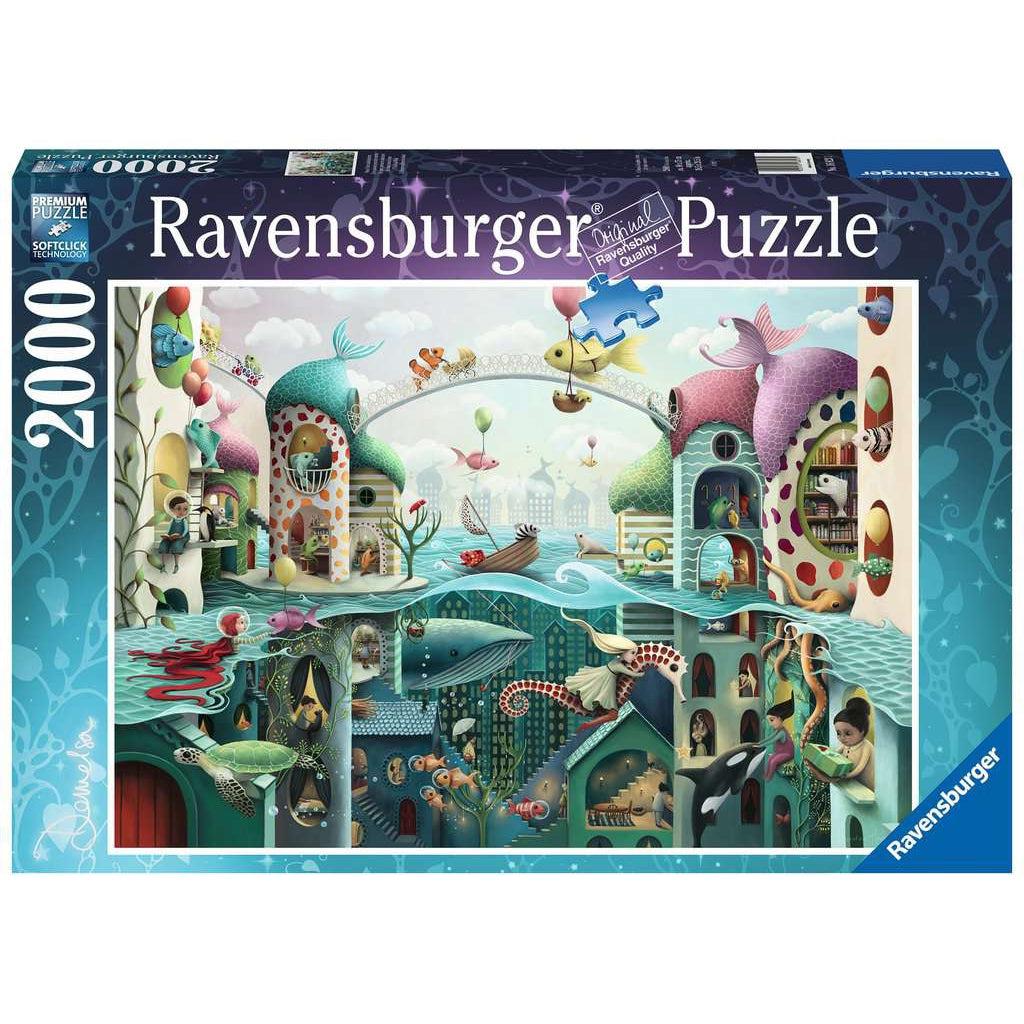 Ravensburger-If Fish Could Walk 2000 Piece Puzzle-16823-Legacy Toys
