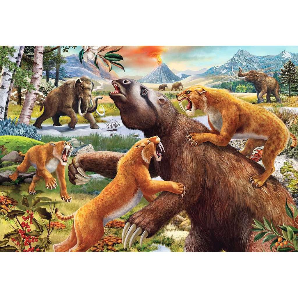 Ravensburger-Jurassic Wildlife 2x24 Piece Puzzle-5179-Legacy Toys
