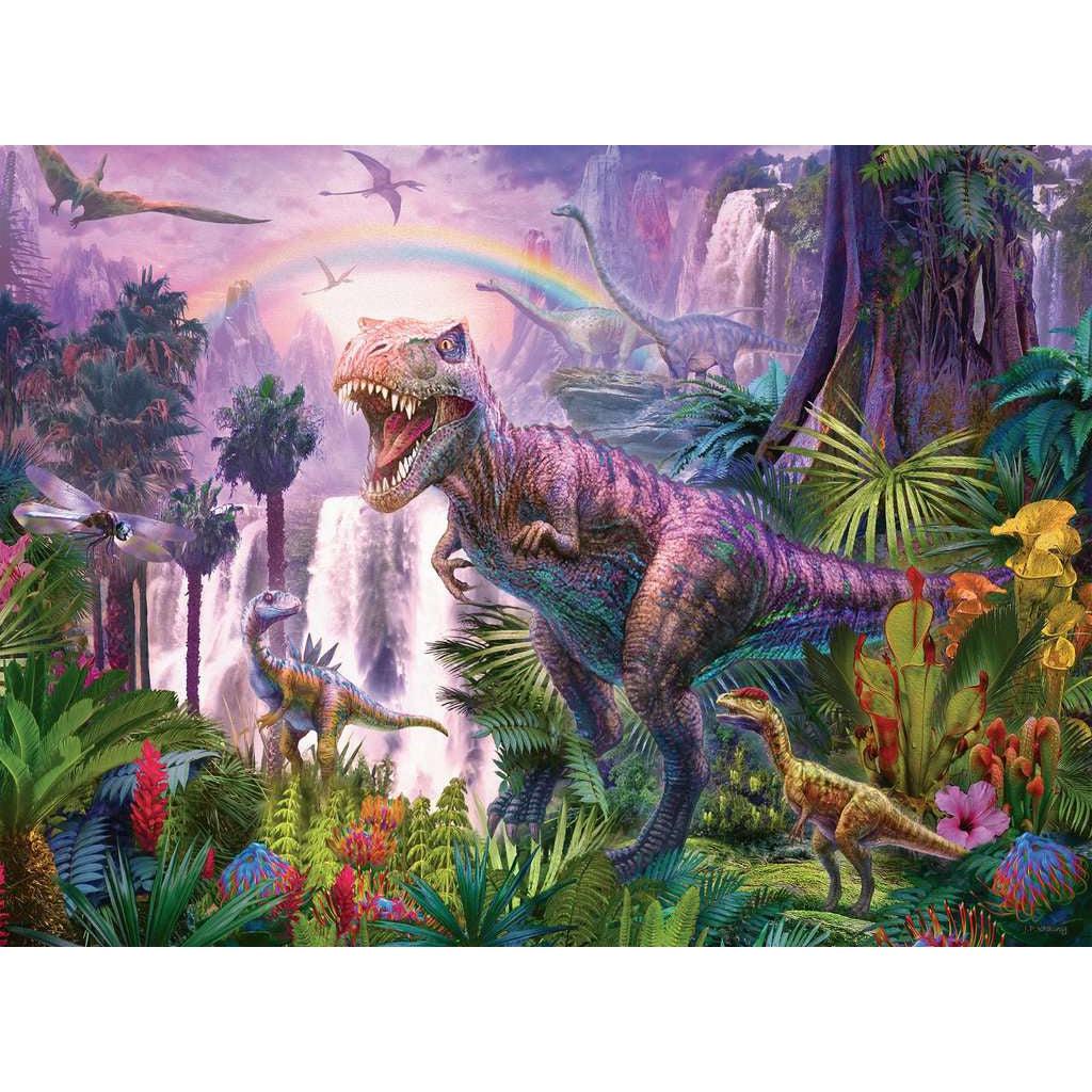 Ravensburger-King of the Dinosaurs - 200 Piece Puzzle-12892-Legacy Toys