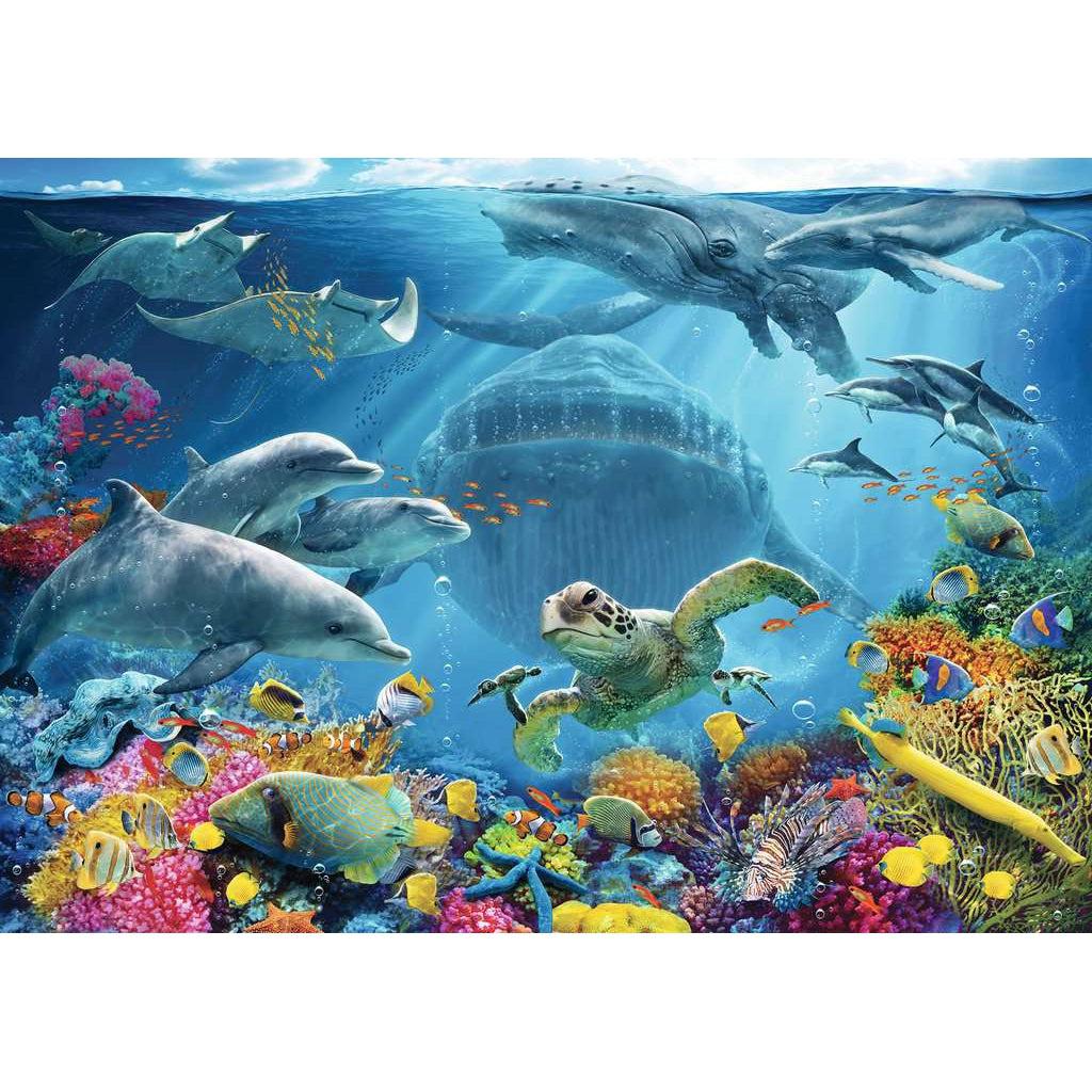 Ravensburger-Life Underwater 300 Piece Large Format-16829-Legacy Toys