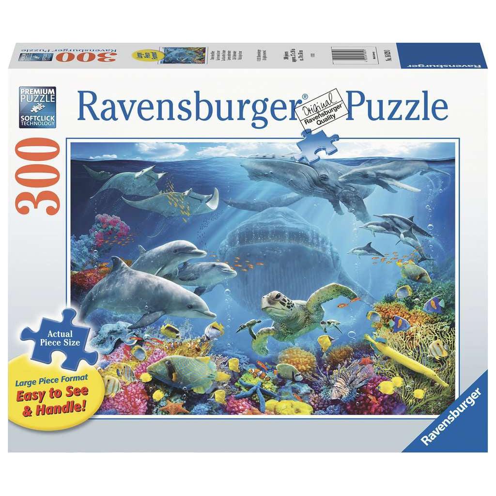 Ravensburger-Life Underwater 300 Piece Large Format-16829-Legacy Toys