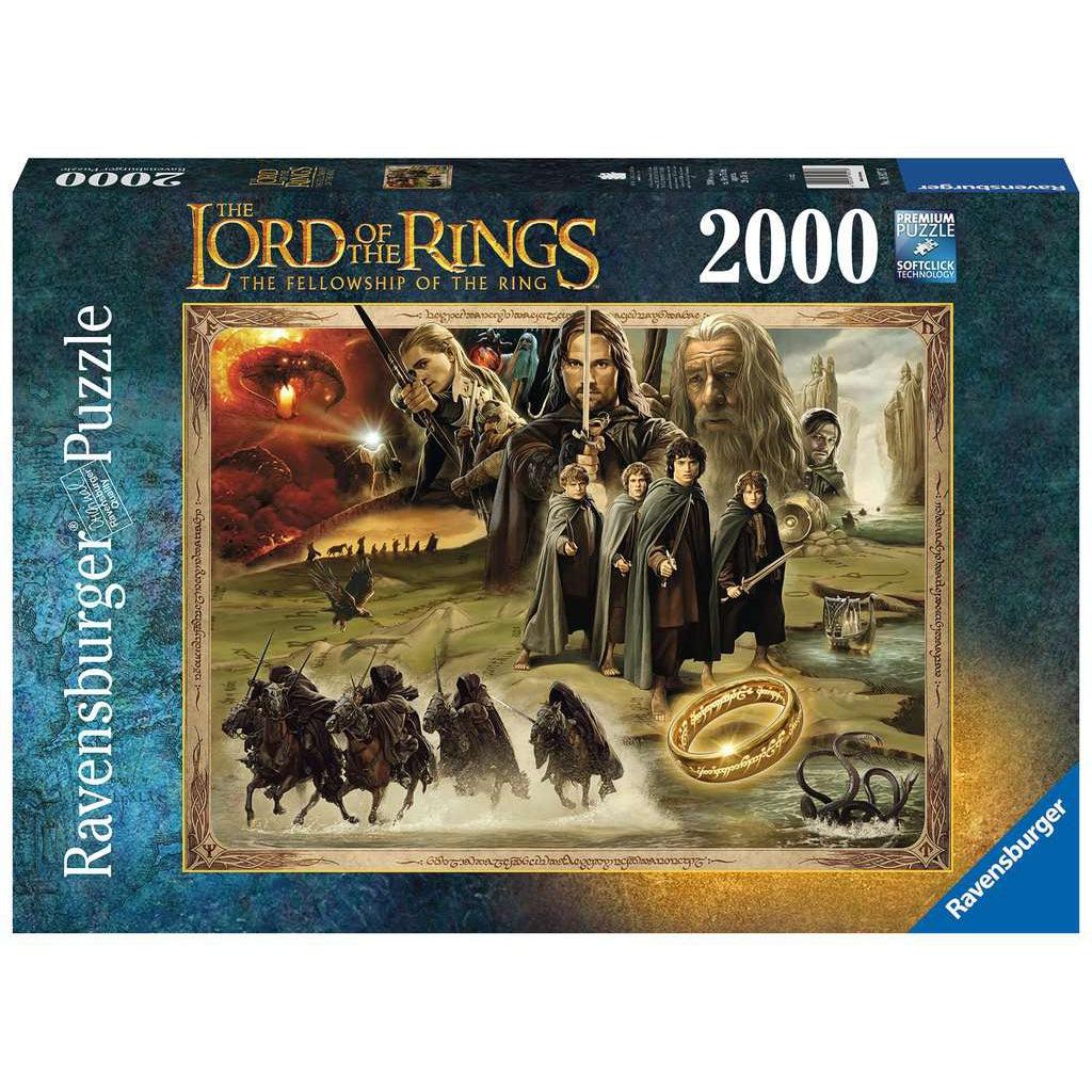 Ravensburger-Lord Of The Rings - Fellowship of the Ring 2000 Piece Puzzle-16927-Legacy Toys