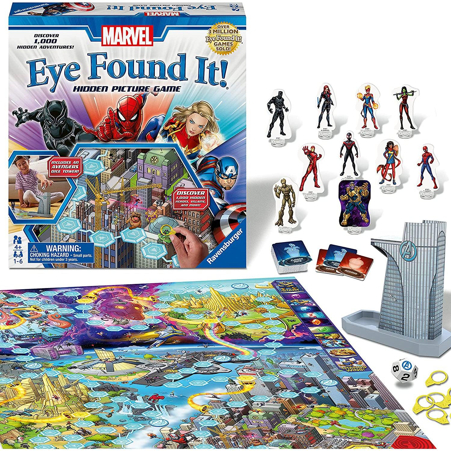 Ravensburger-Marvel Eye Found It! Board Game-60001928-Legacy Toys