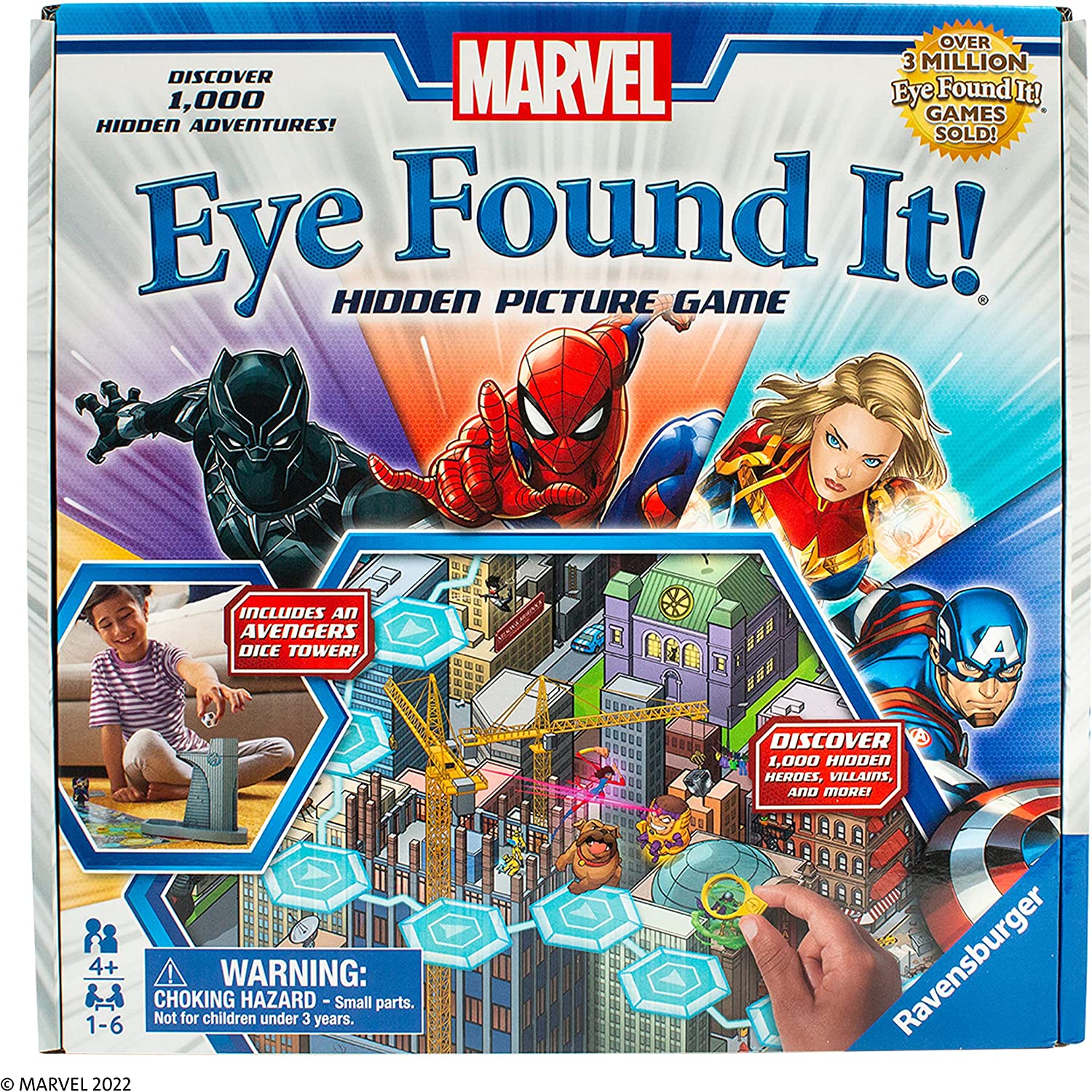 Ravensburger-Marvel Eye Found It! Board Game-60001928-Legacy Toys
