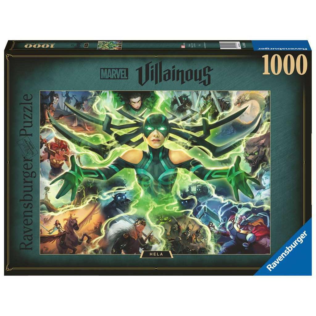 Ravensburger-Marvel Villainous: Hela 1000 Piece Puzzle-16903-Legacy Toys